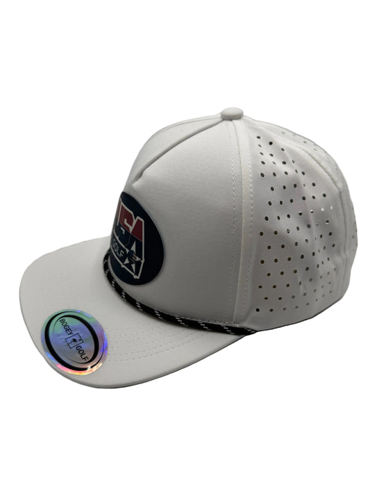 USA Golf Roped White