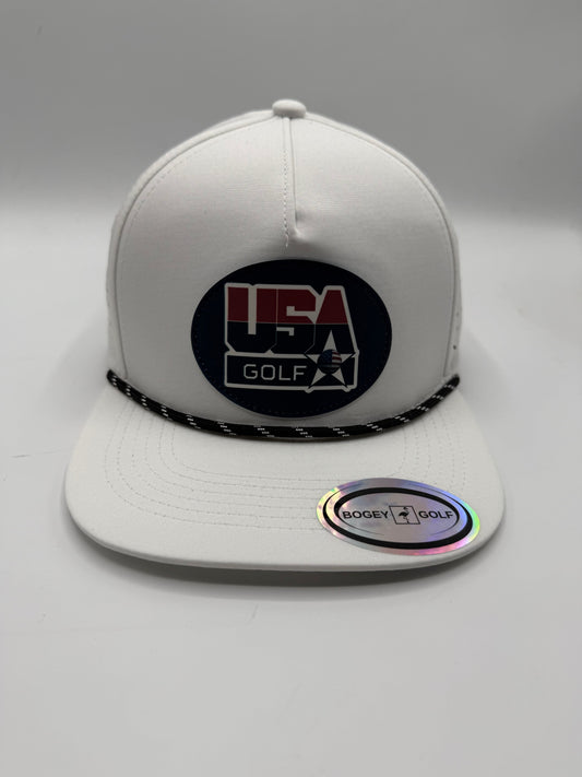 USA Golf Roped White