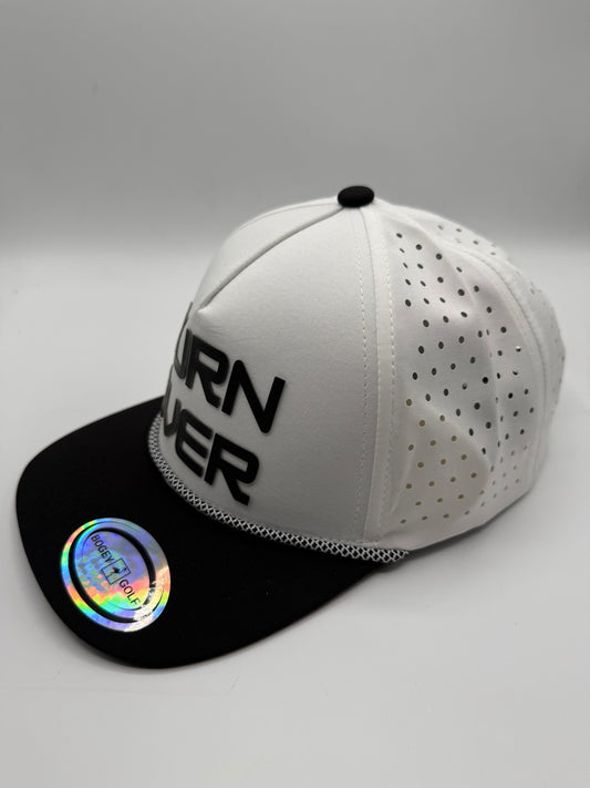 Turn Over Roped White/Black