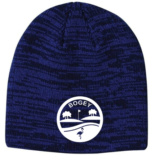 Knit Beanie blue